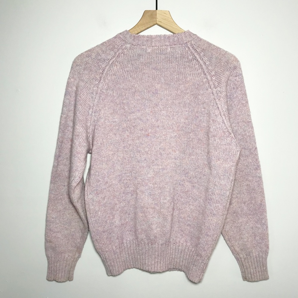 Northern Isles Wool Blend Speckled Sweater L FLAW - Picture 2 of 5